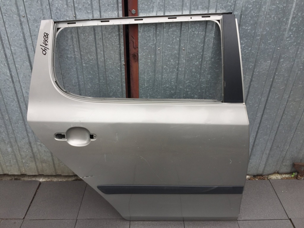 фото №1, Skoda fabia 2 ii праве двері задня задні hb 5 07-14