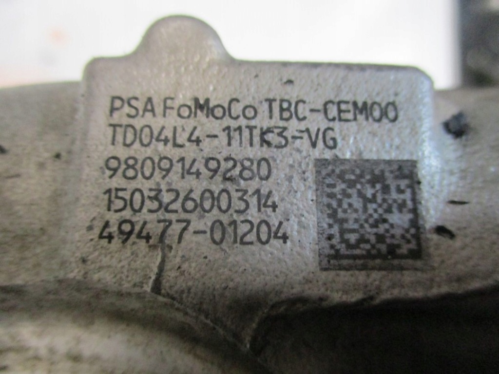 фото №4, Турбонагнетатель range rover evoque 2,2d 9809149280