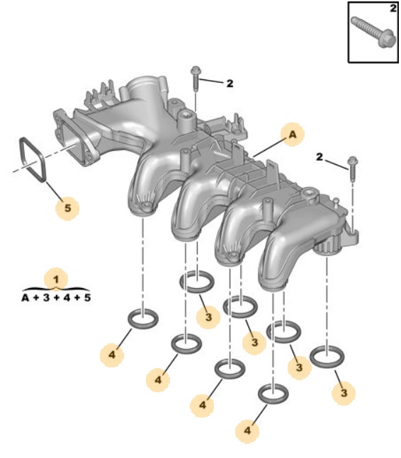 фото №5, Citroen оригінальний номер 0361.n3 модуль труби wlotowej